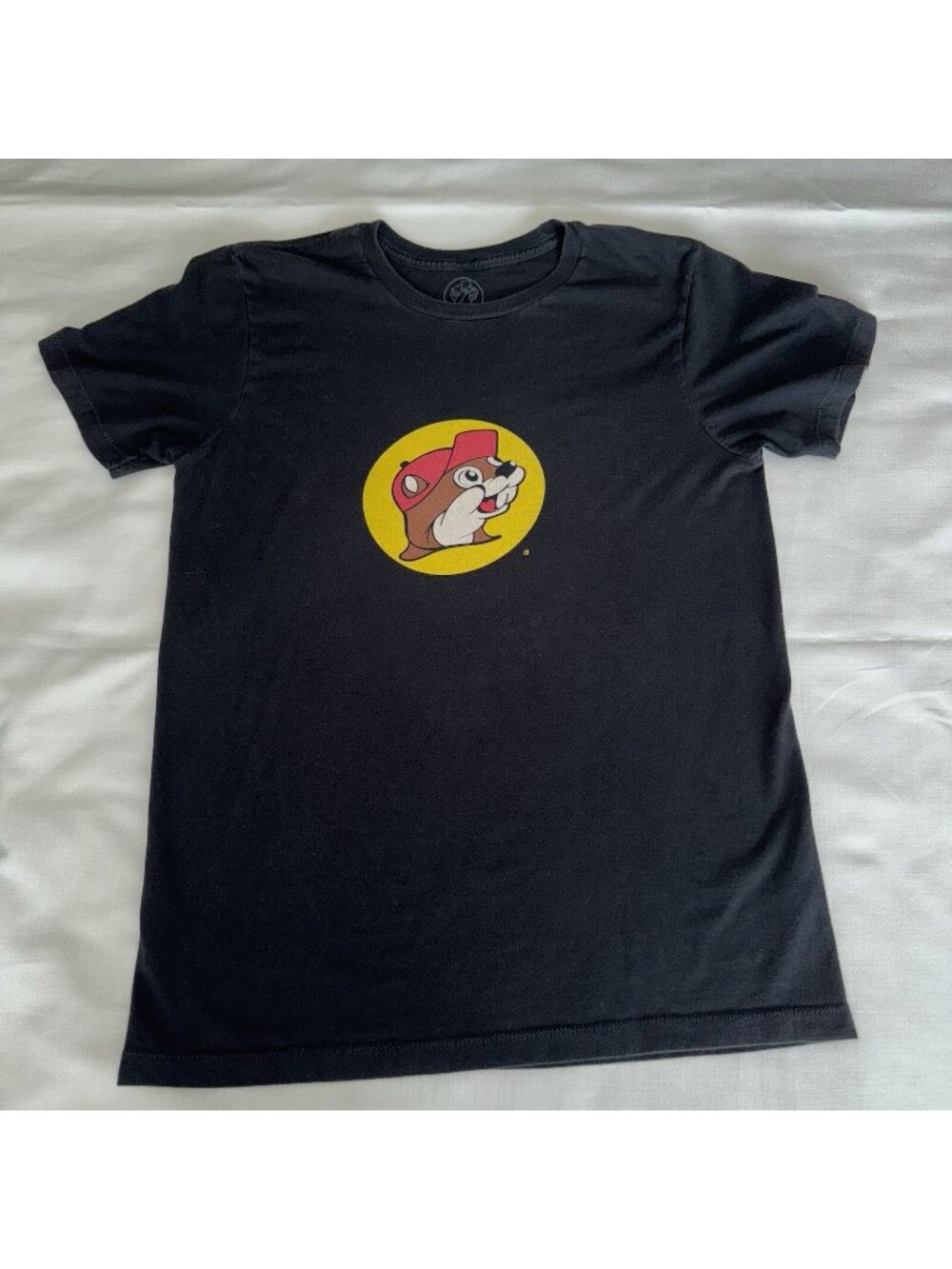 BUC-EES Peace Love Buc-ee's  T-Shirt SHIRT Black Adult Size Medium